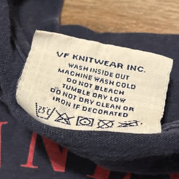 VTG 2000 Lee Sport Tennessee Titans Graphic Shirt LARGE Navy Blue Football NFL - Picture 10 of 11